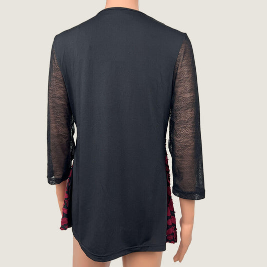 L Linda Layered Top Back