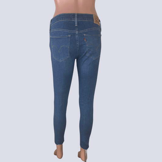 Back view of the Levis 710 Skinny Jeans
