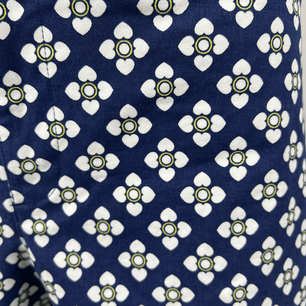 MIX Retro Floral Shorts Print Detail