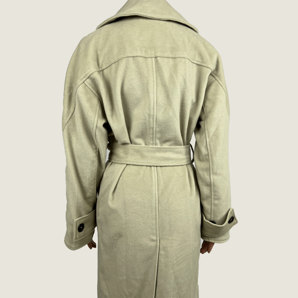 Back view of the Madison The Label 'Larissa' coat