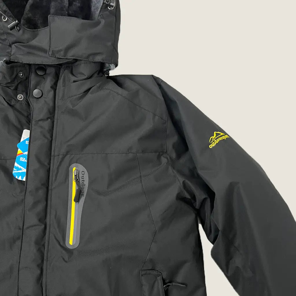 Front Side View of the Magcomsen Men's Fleece Lined Parka