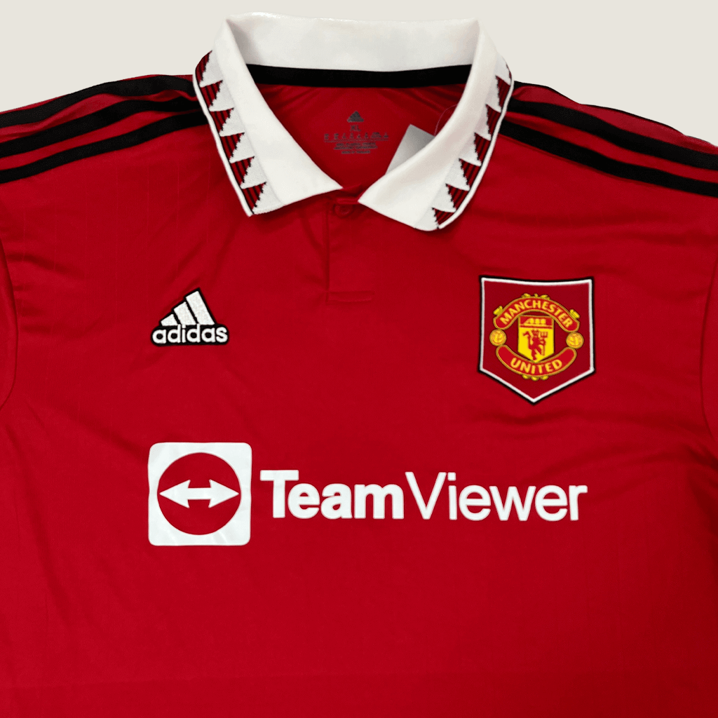 Manchester United Football Jersey - 2022/23 Home Match Front Detail