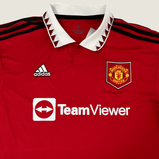 Manchester United Football Jersey - 2022/23 Home Match  Front Detail