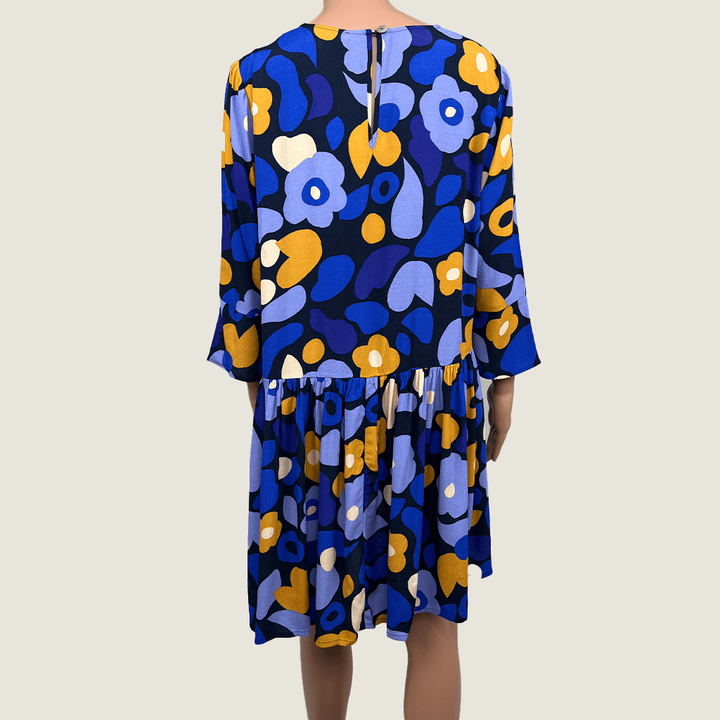 Mister Zimi Elsa Floral Midi Dress Back