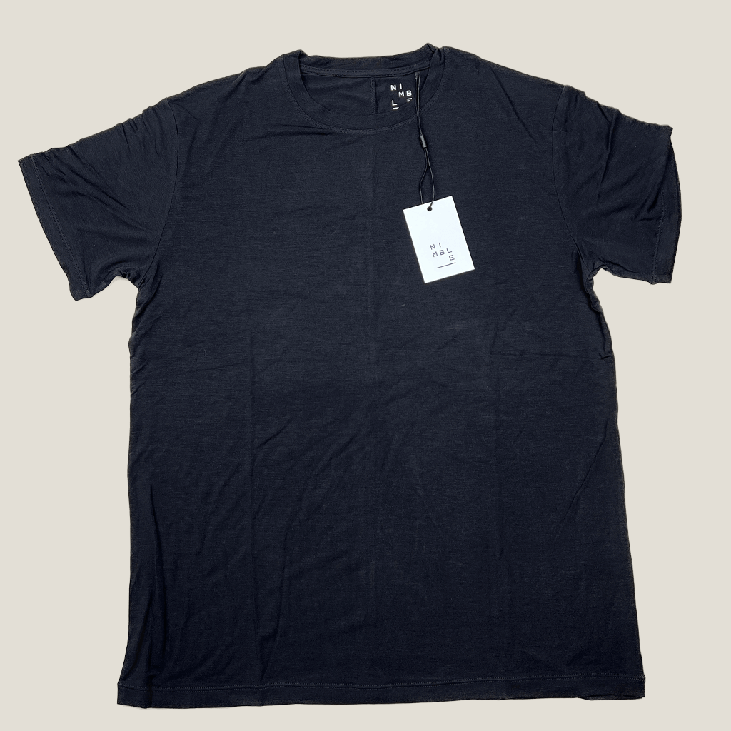 Nimble Black Take It Easy Sports Tee Front