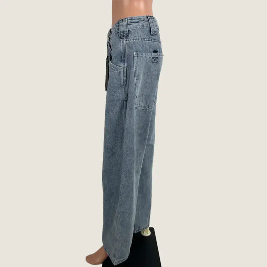 Side View of the Non Refundable Unisex Jeans