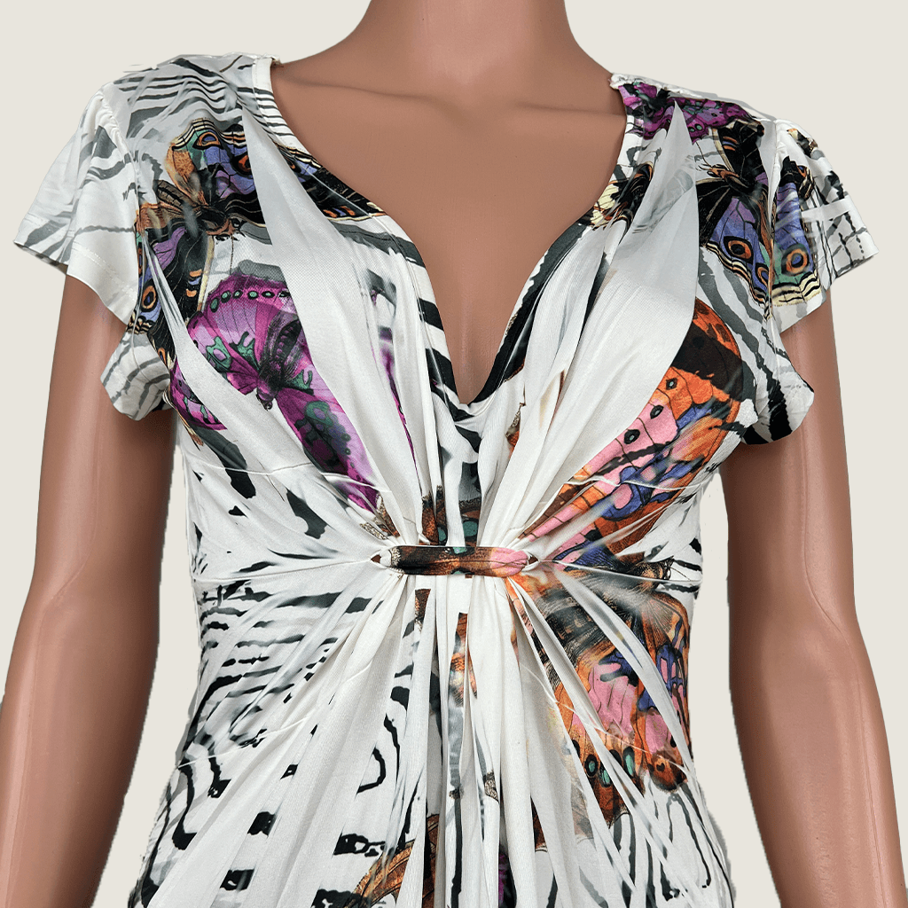 One World Sleeveless Summer Dress Bust Detail