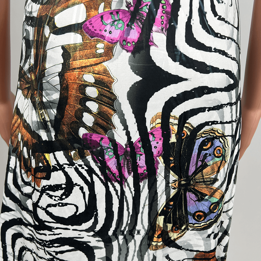 One World Sleeveless Summer Dress Print Detail