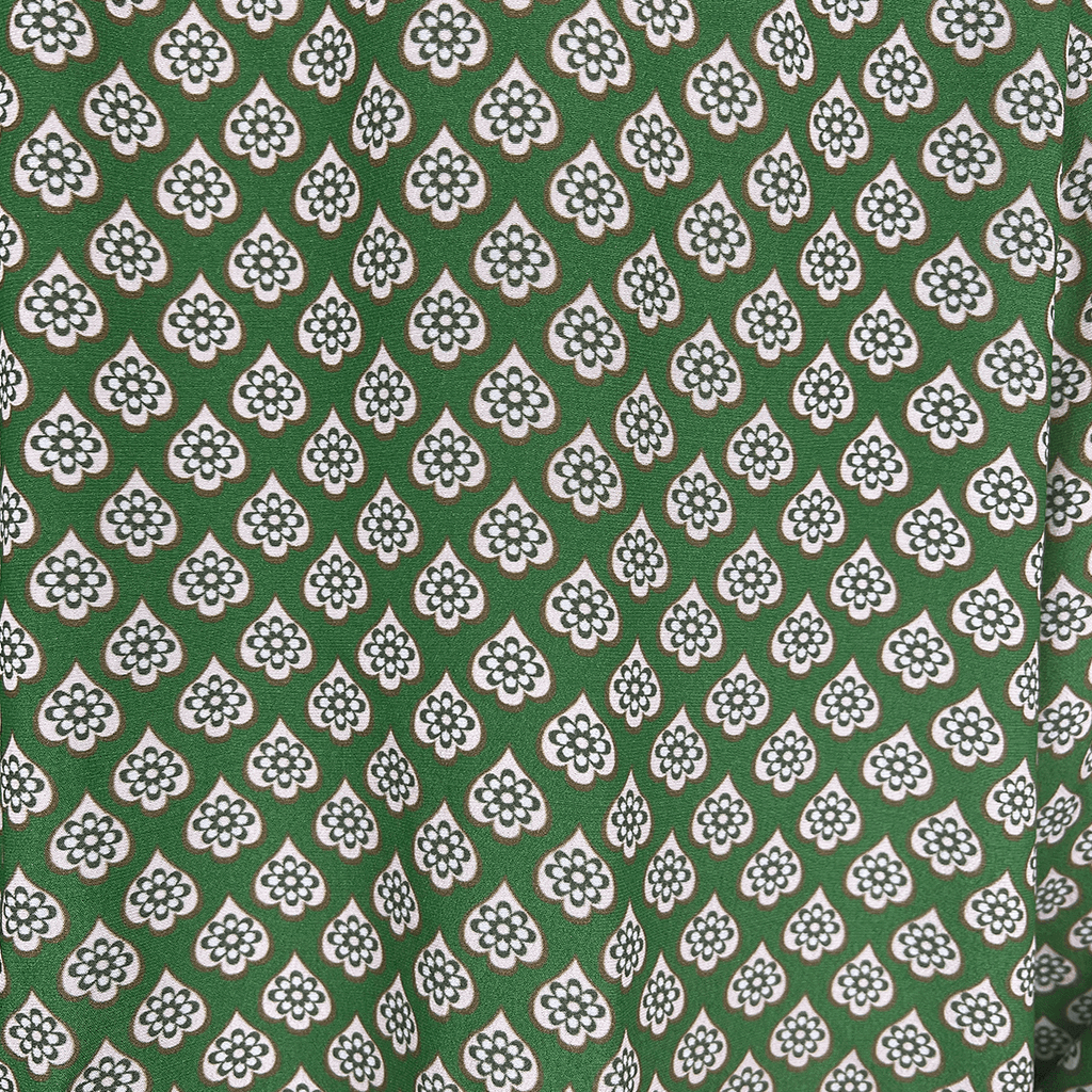 Women's Oxford Poppy Print Detail
