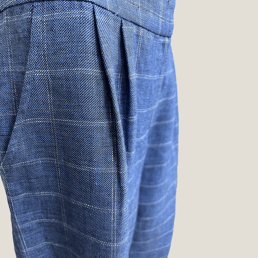 POL Checkered Pant 12 Pocket Detail