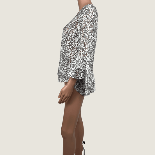 Preview Lace Boho Top Side