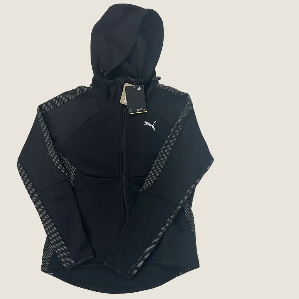 Front View of the Puma Evostripe Full-Zip Men's Hoodie