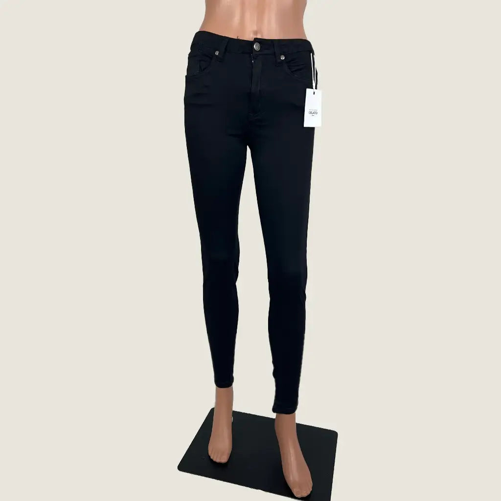 Front View of the Refuge Denim Gelato Legs Ladies Jean High Rise