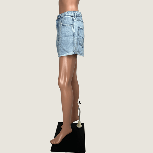 Riders Hi Mom Denim Short Side