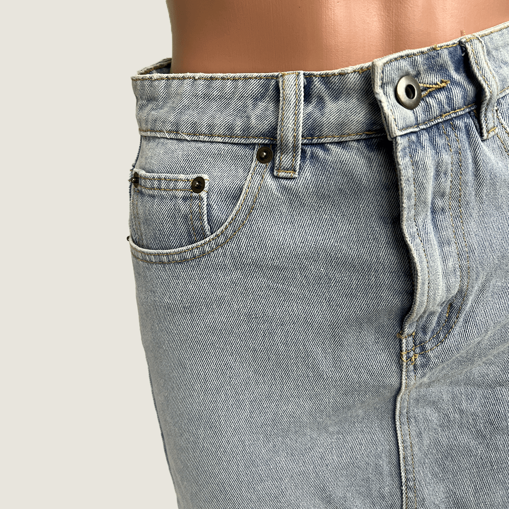 Rosebullet Jennie Denim Mini Skirt Waist