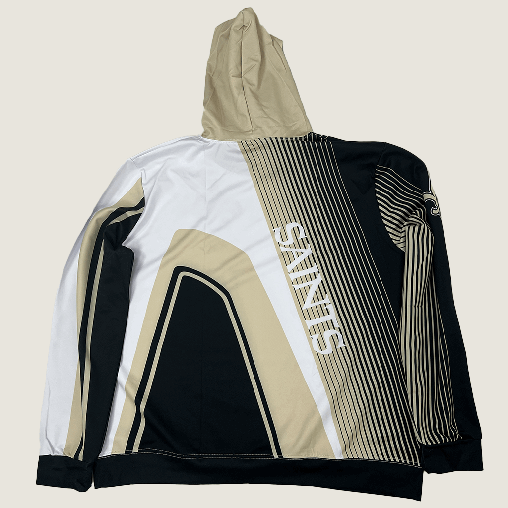 Mens New Orleans Saints Team Hoodie Back