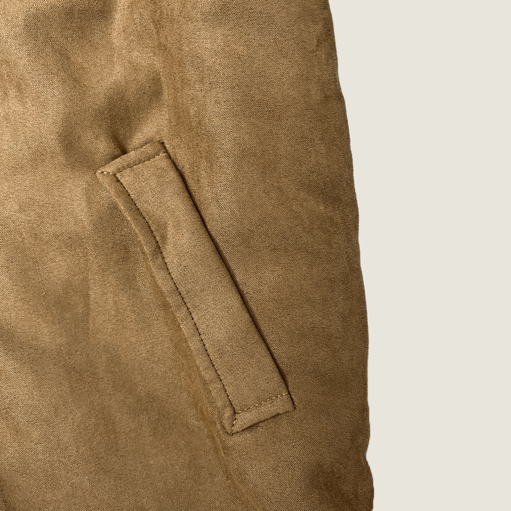 Front View of the Pocket on the Shein Children's Jacket