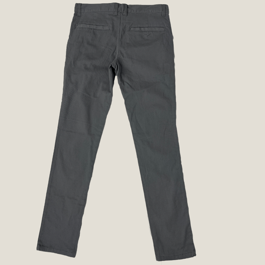 Stray Mens Grey Trouser Back