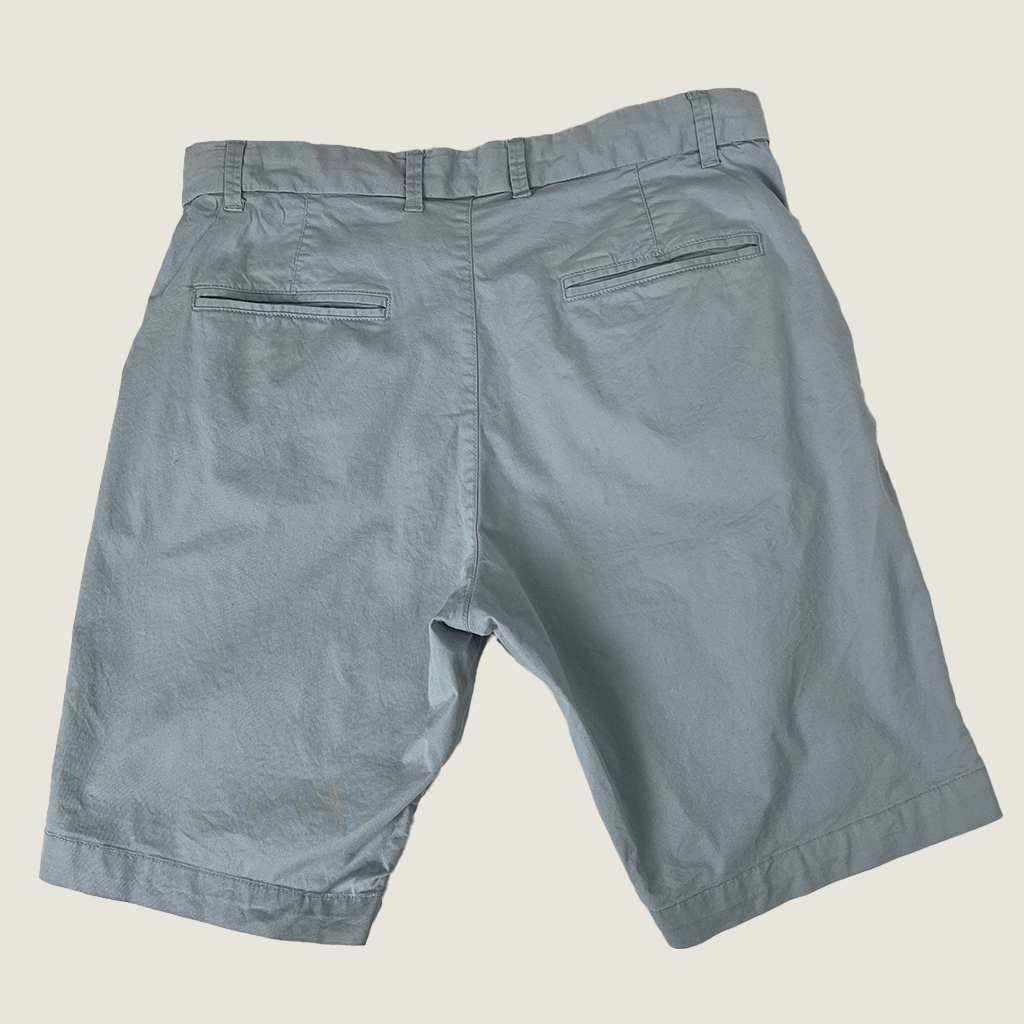 Back view of the Studio W Mens Blue Shorts