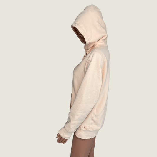 Side view of the Supreme Box Logo Hooded Sweatshirt