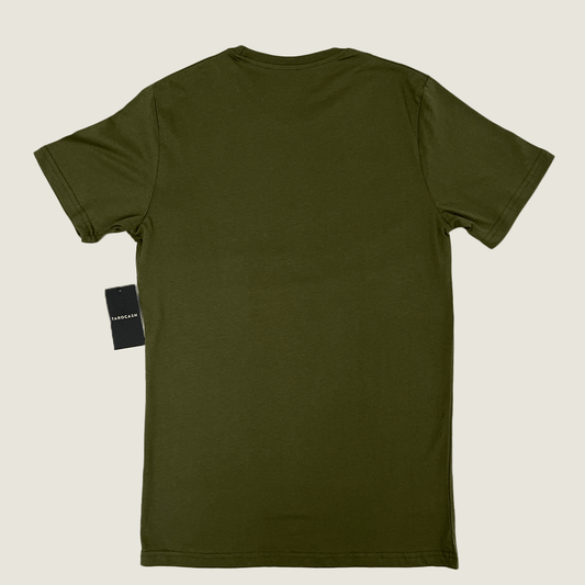 Tarocash Khaki T-Shirt Back