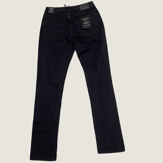 Tarocash Mens Black Jeans Back