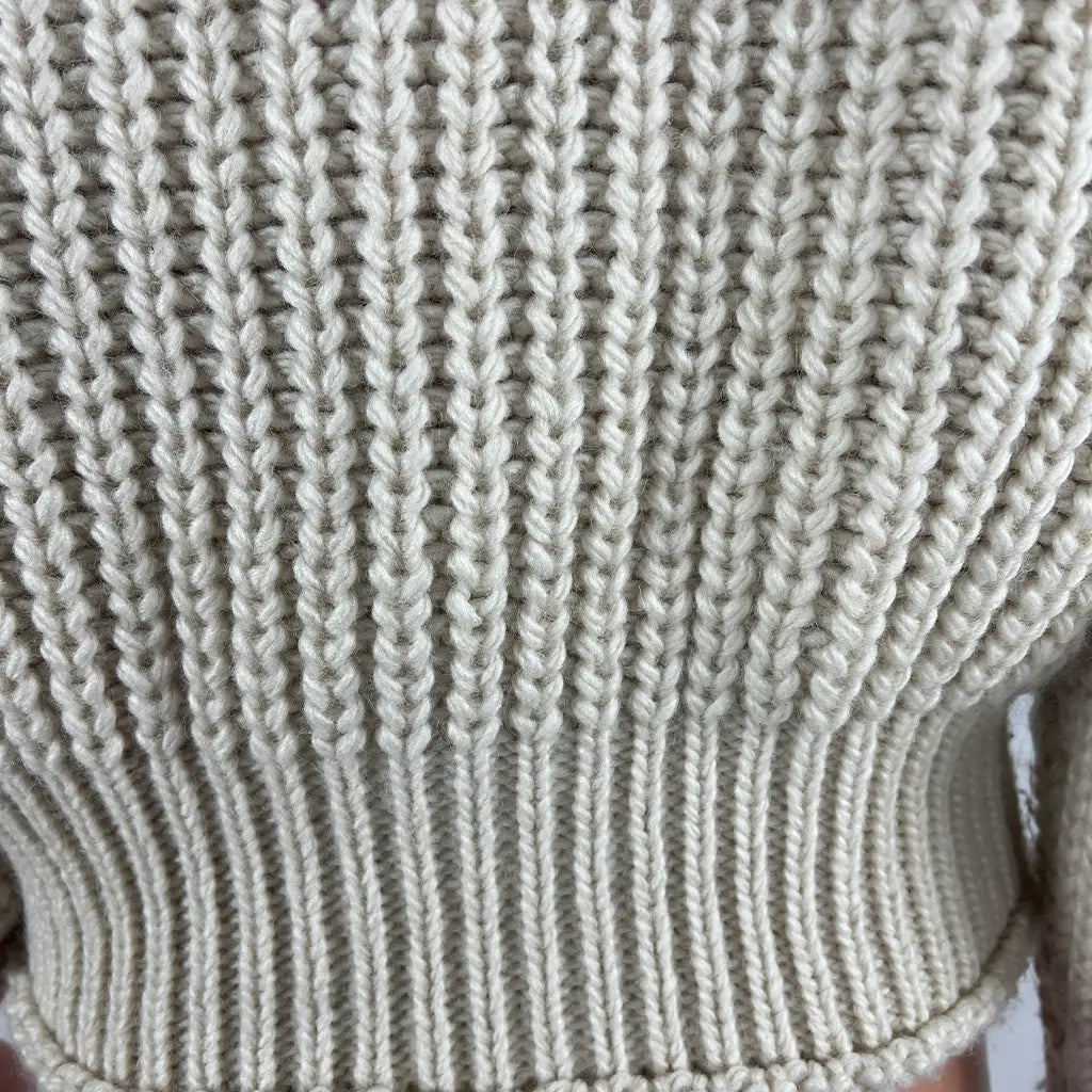 Back Detail View of the Third Form Turtleneck Jumper