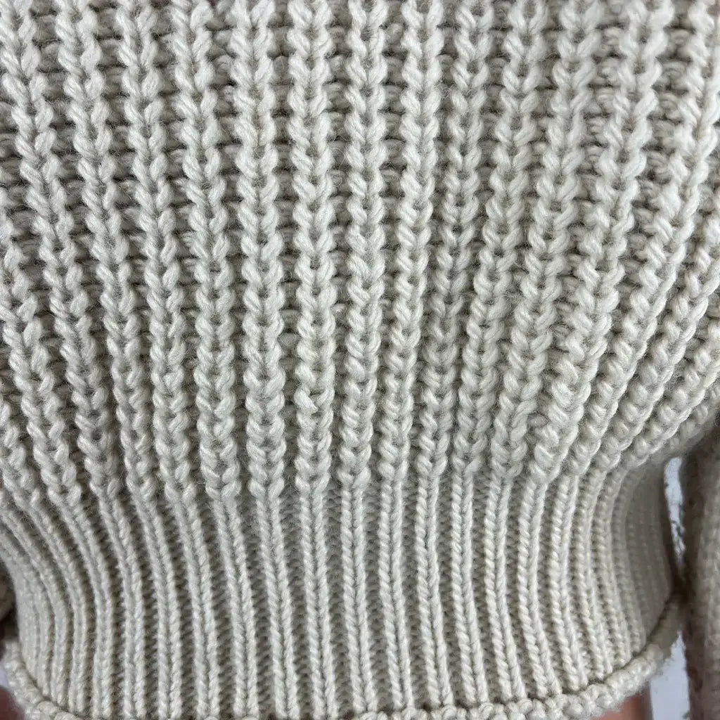 Back Detail View of the Third Form Turtleneck Jumper