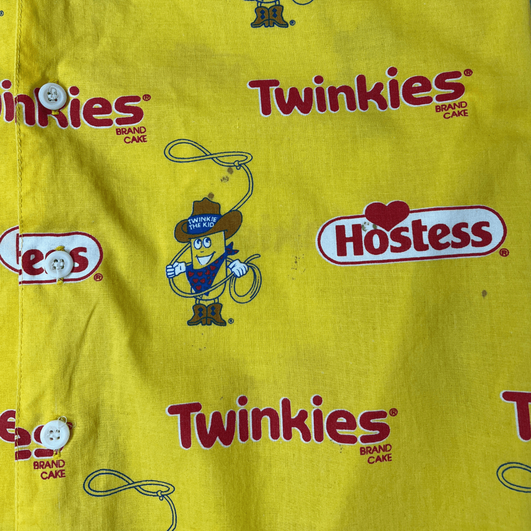 Fabric detail view of the Twinkies Shirt