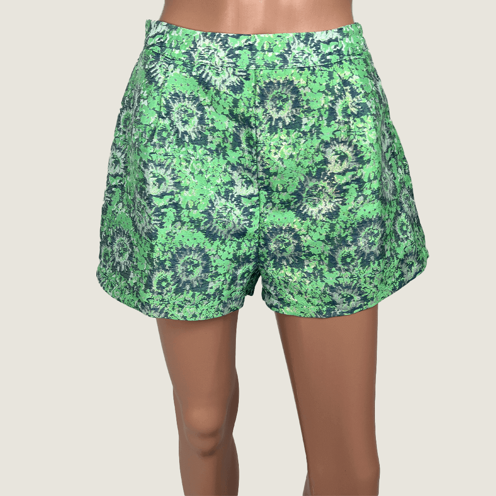 Urban Bliss Dawn Brocade Shorts Front Detail