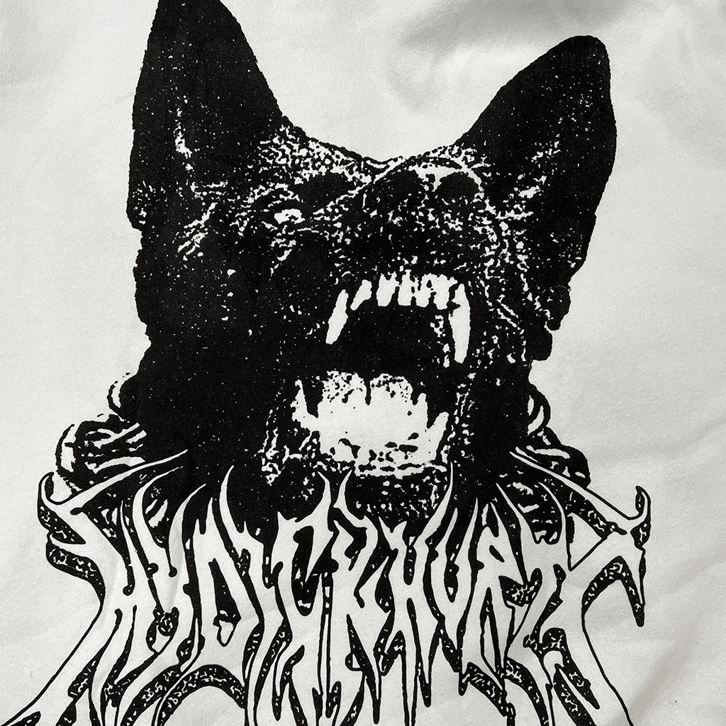 Japanese Streetwear Hoodie Back Detail