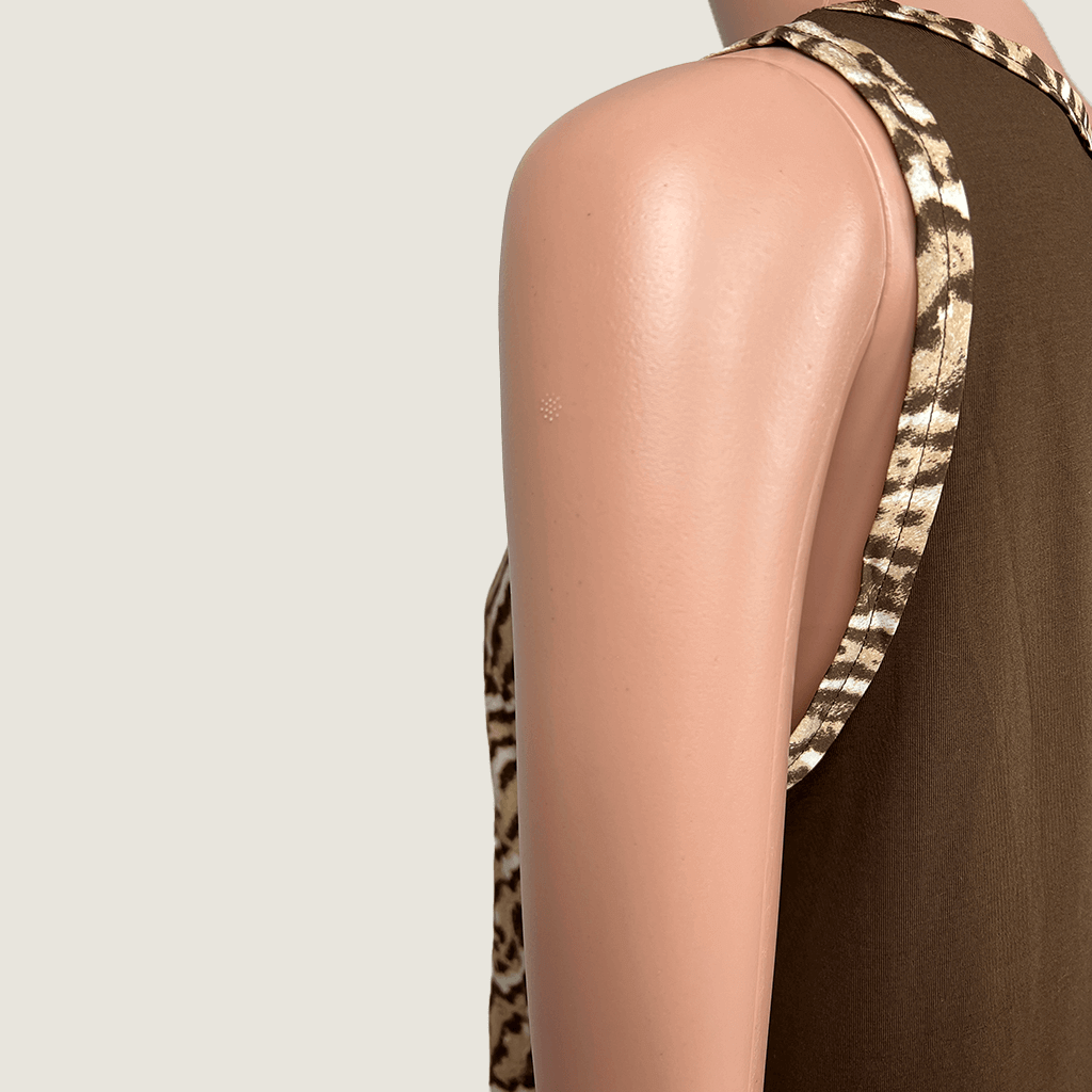Witchery Leopard Print Tank Back