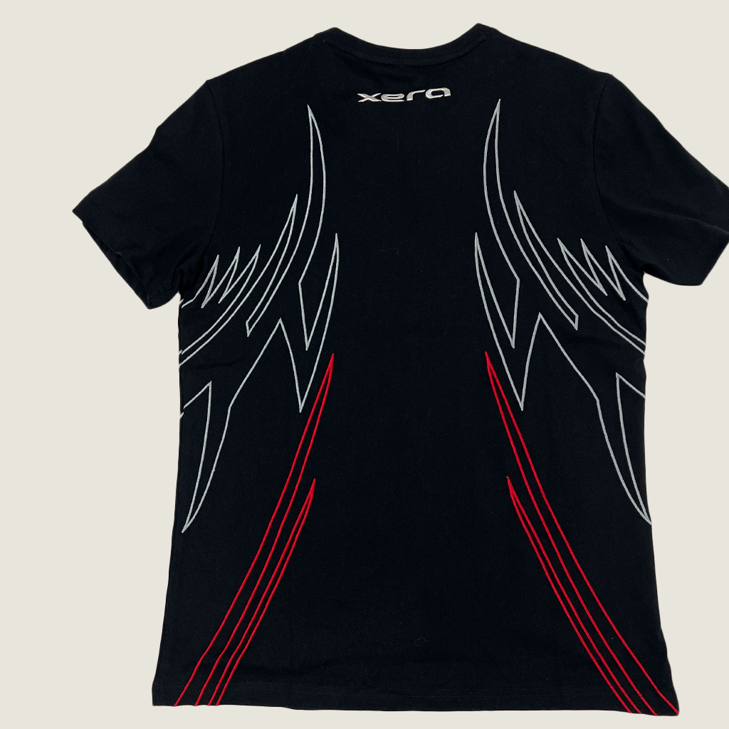 Mens Black Tee with Xera Logo Back