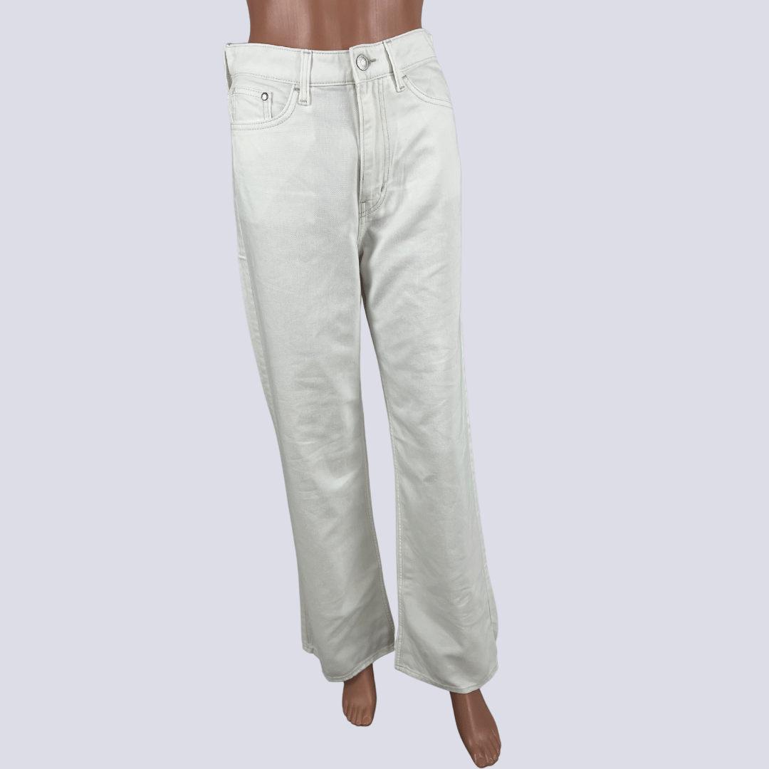 H&M High Waste Wide Leg Pant 8