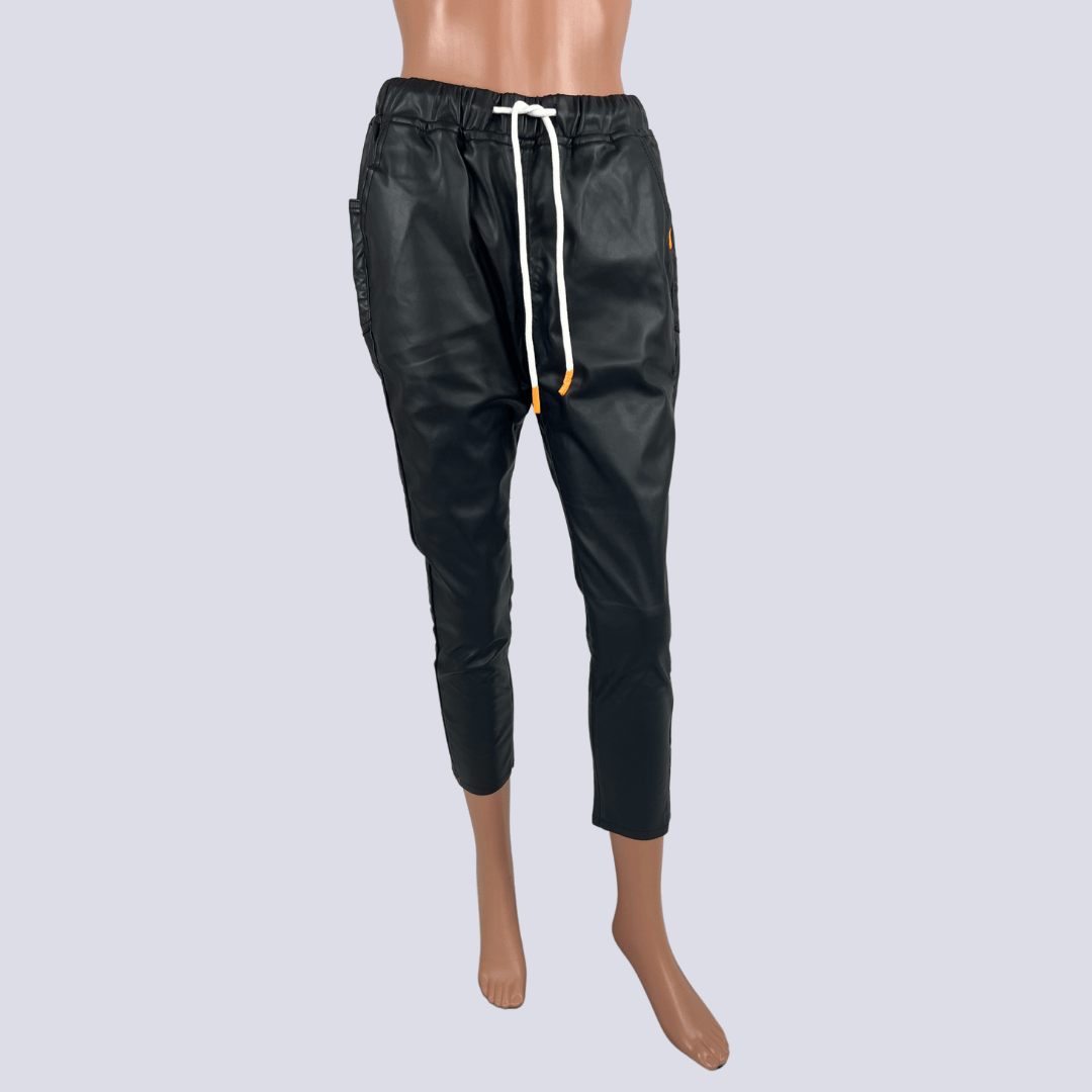 Hammill&Co Vinyl PUll Up Pant XS