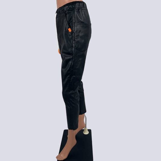 Hammill&Co Vinyl PUll Up Pant XS