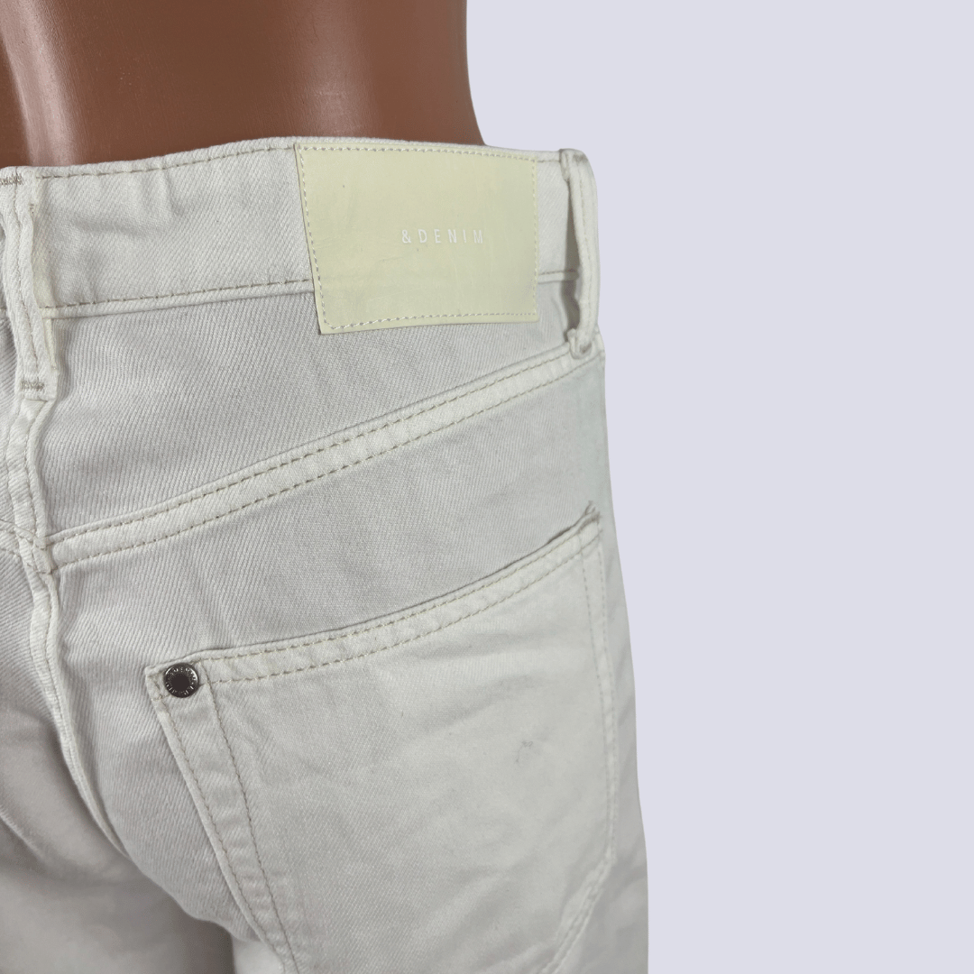 H&M High Waste Wide Leg Pant 8