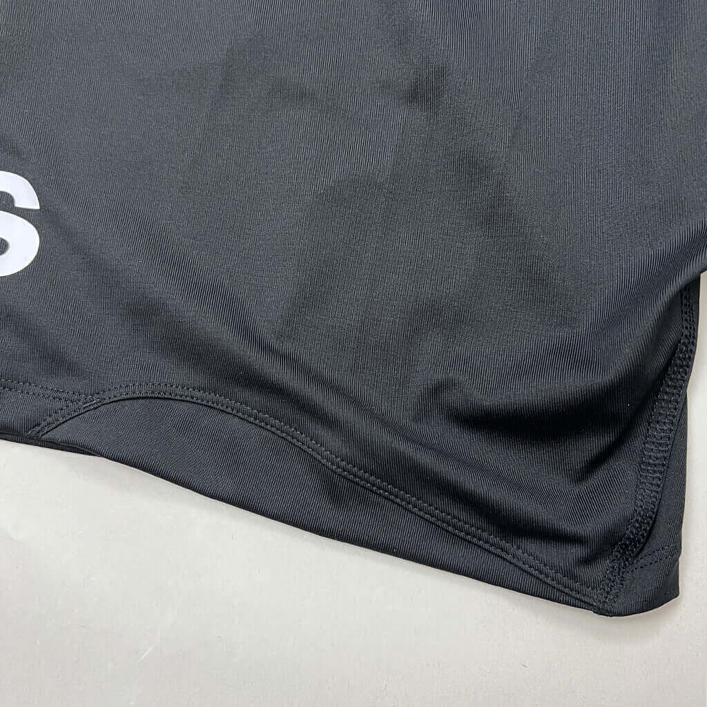 Mens Adidas Black Aeroready Running Shorts S Hem Detail