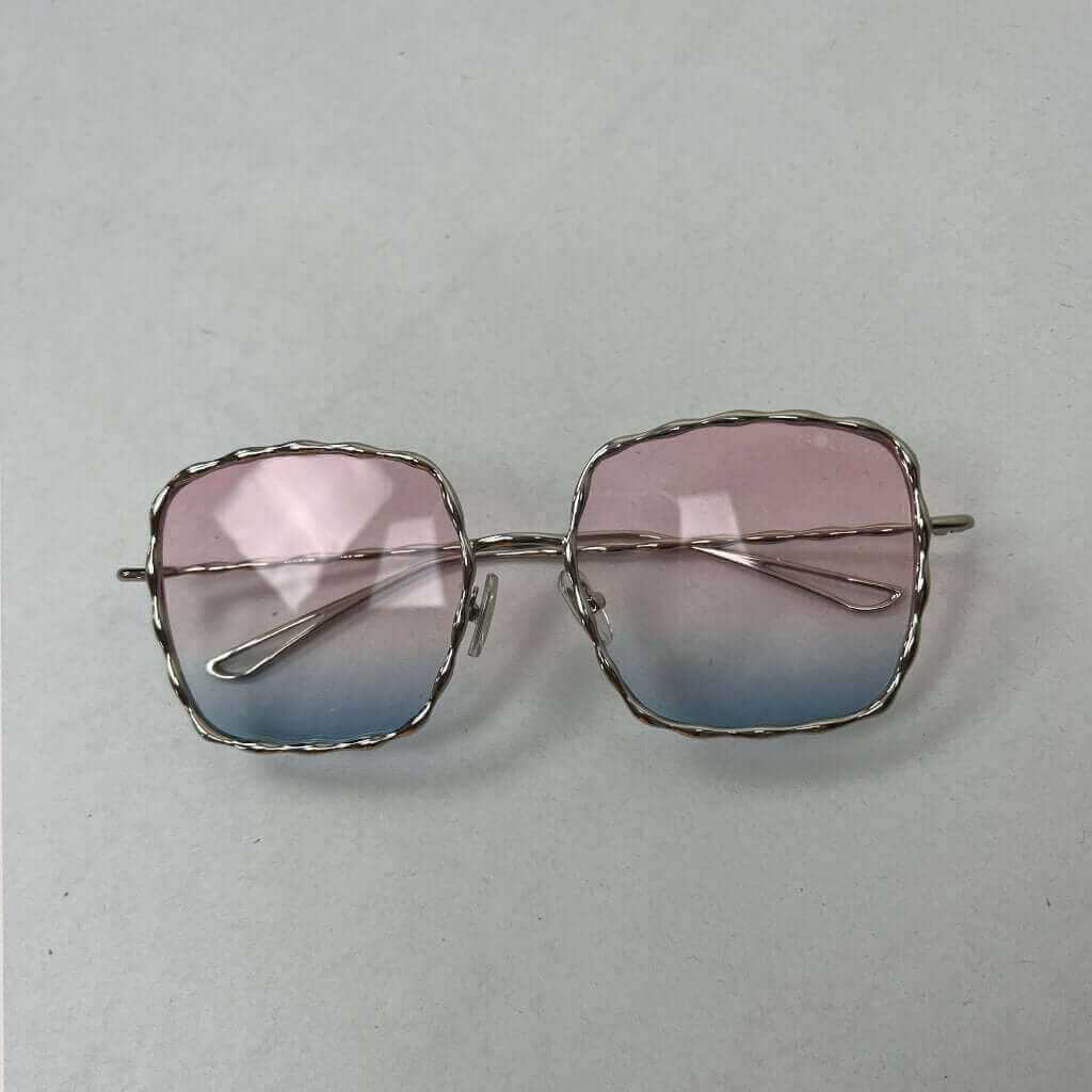 Amalfi Ombre Golden Pink To Blue Shade Front