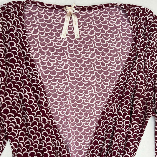 Cherry Lane Wrap Dress Collar Detail