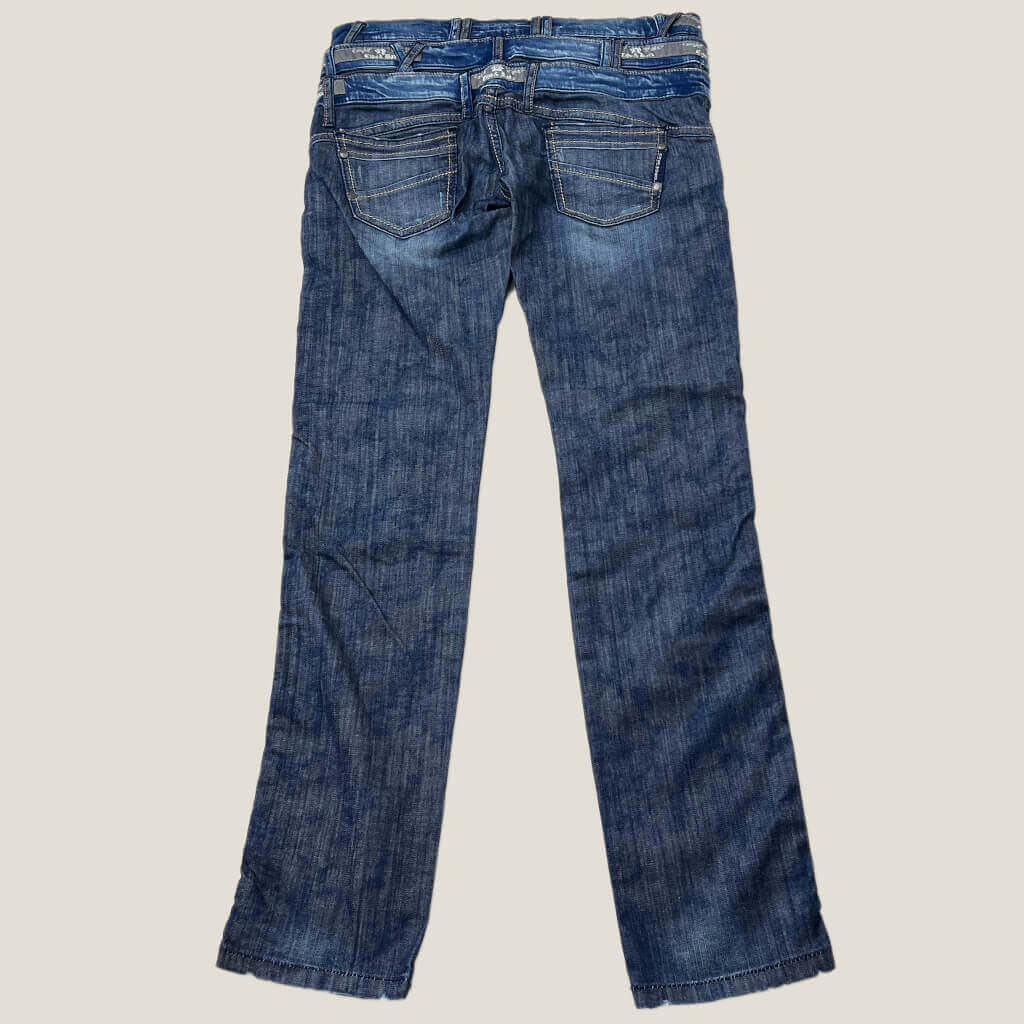 Back Cipo & Baxx Triple Layer Jeans