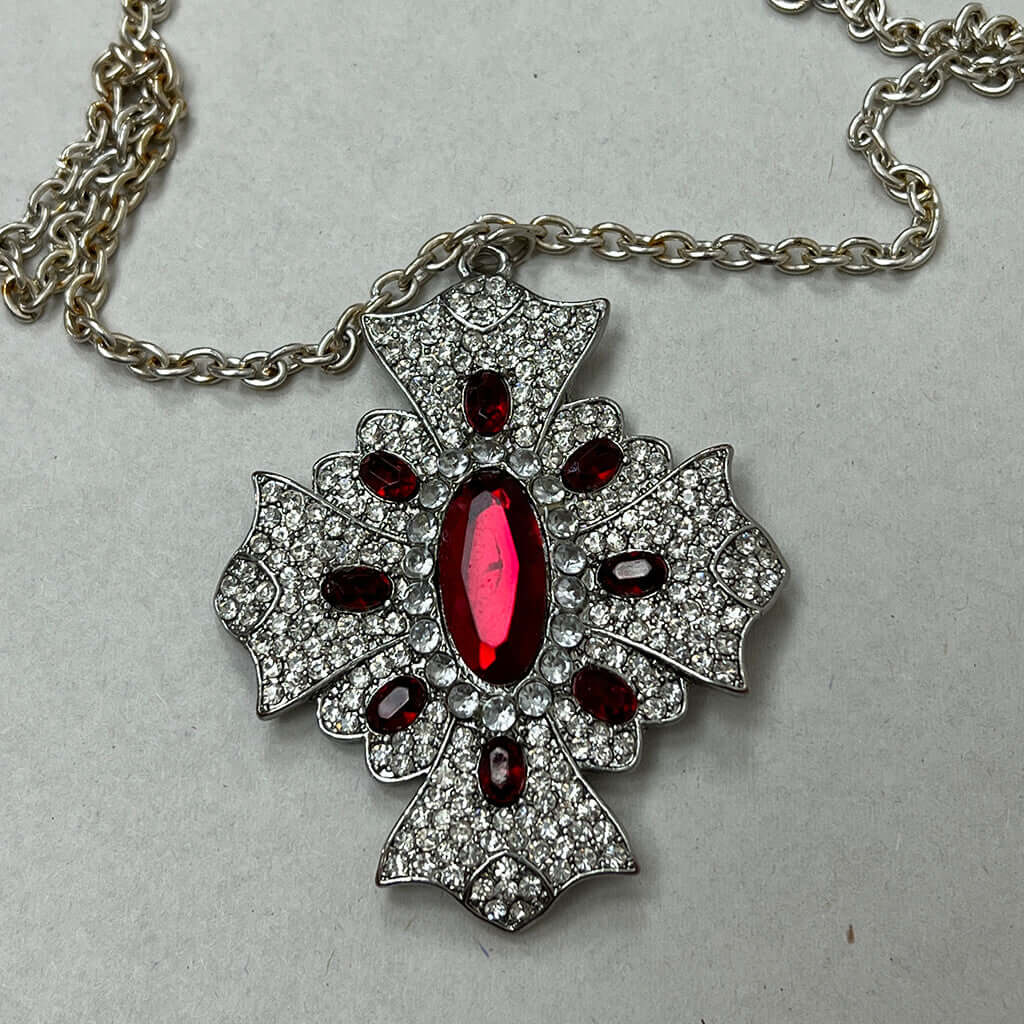 Cross Necklace Detail