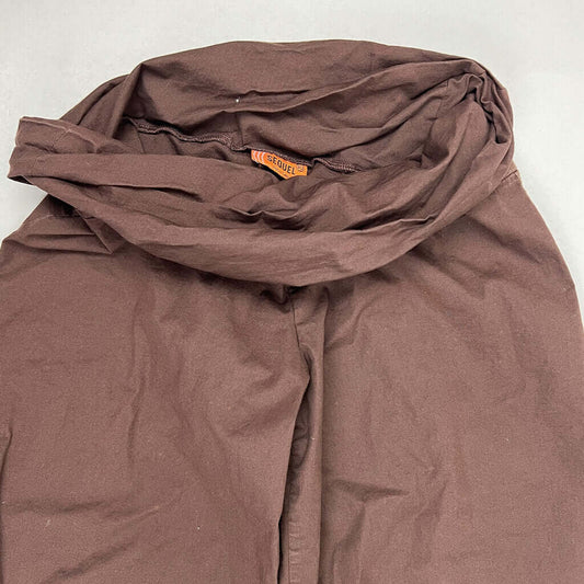 Cotton Wide Leg Woman Pant-waist detail