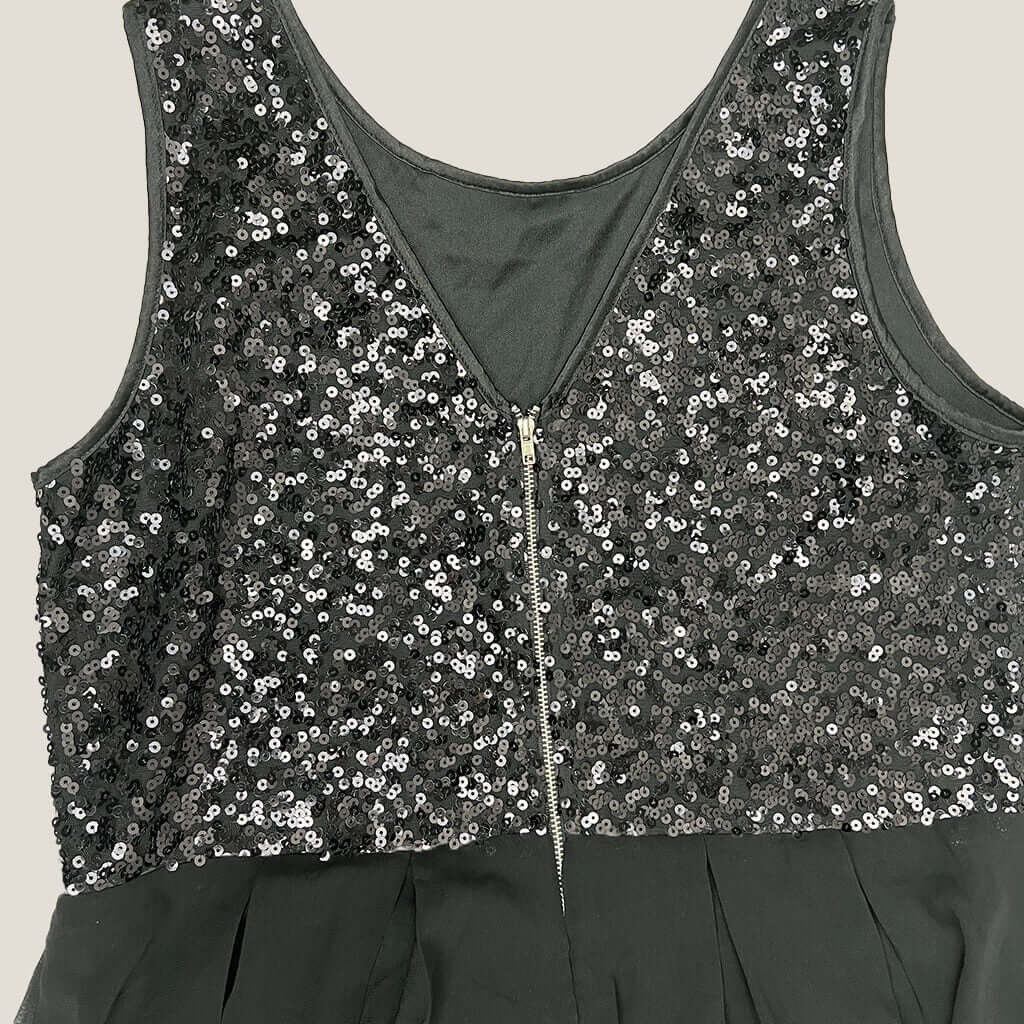 Crossroads Black evening dress Back Detail