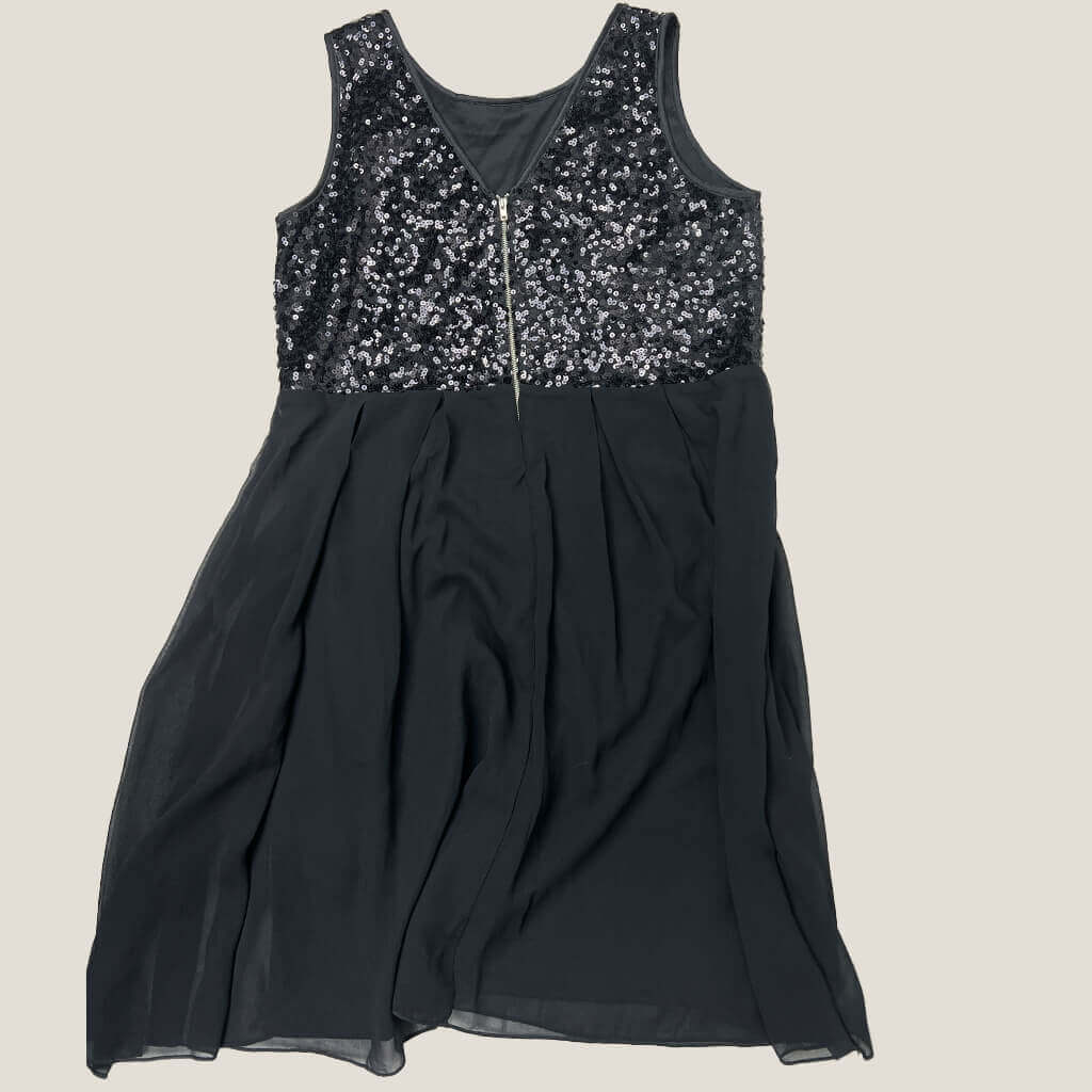 Crossroads Black evening dress Back Detail