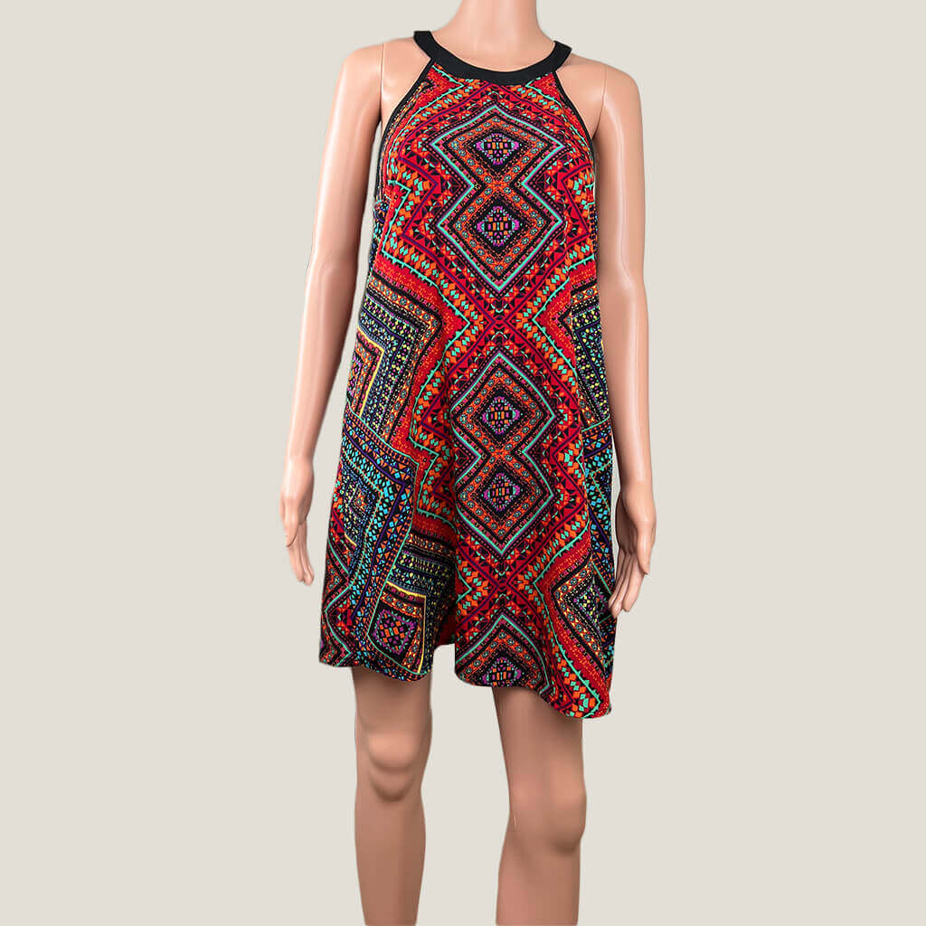 Dotti Geometric Vibrant Summer Dress 8