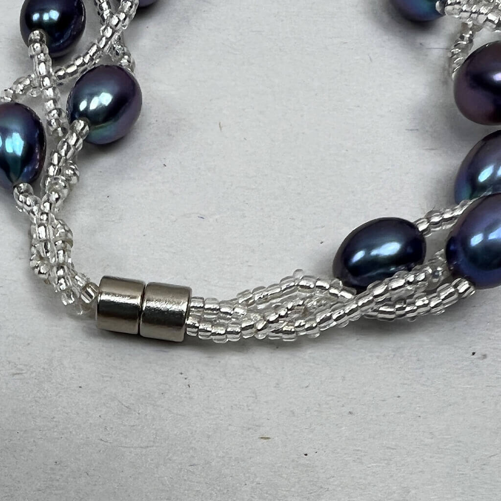 Fresh Water Pearl Bracelet clasp