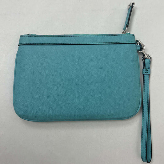 Calvin Klein Saffiano Zip Wristlet Purse Back