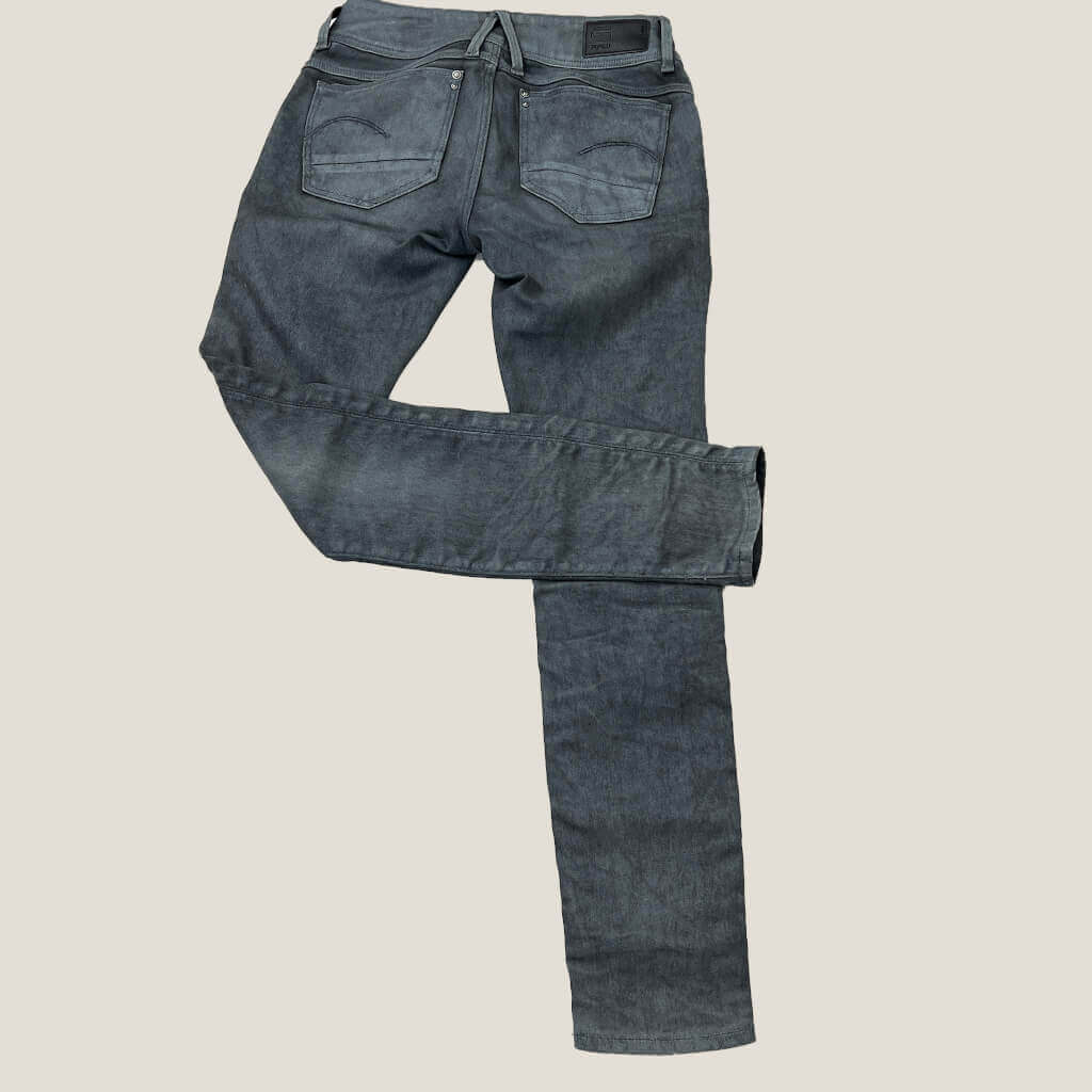 Back G Star Black Raw Lynn Mid Rise Skinny