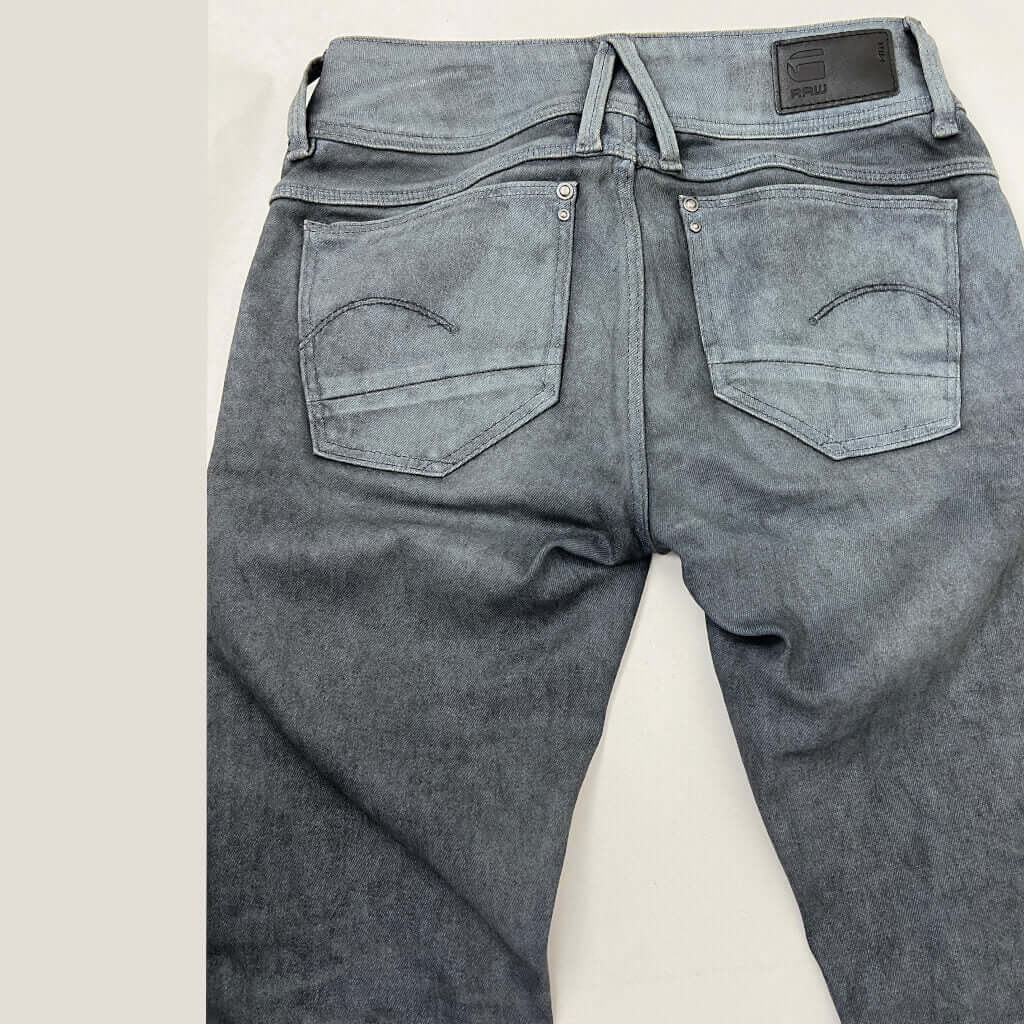 Back G Star Black Raw Lynn Mid Rise Skinny